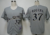 Milwaukee Brewers #37 Rogers Gray Jerseys,baseball caps,new era cap wholesale,wholesale hats