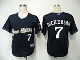 Milwaukee Brewers #7 Dickerson Dark Blue Cool Base Jerseys,baseball caps,new era cap wholesale,wholesale hats