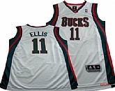 Milwaukee Bucks #11 Monta Ellis White Authentic Jerseys,baseball caps,new era cap wholesale,wholesale hats