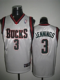 Milwaukee Bucks #3 Brandon Jennings white Jerseys,baseball caps,new era cap wholesale,wholesale hats