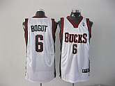 Milwaukee Bucks #6 Andrew Bogut white Jersey,baseball caps,new era cap wholesale,wholesale hats