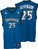 Minnesota Timberwolves #25 Al Jefferson Blue Jerseys,baseball caps,new era cap wholesale,wholesale hats
