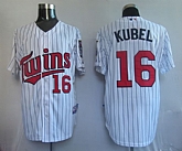 Minnesota Twins #16 Kubel white Jerseys,baseball caps,new era cap wholesale,wholesale hats