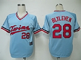 Minnesota Twins #28 Blyleven Blue M&N Jerseys,baseball caps,new era cap wholesale,wholesale hats