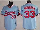 Minnesota Twins #33 Justin Morneau light blue throwback Jerseys,baseball caps,new era cap wholesale,wholesale hats
