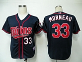Minnesota Twins #33 Morneau Dark Blue Jerseys,baseball caps,new era cap wholesale,wholesale hats