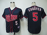 Minnesota Twins #5 Cuddyer Dark Blue Cool Base Jerseys,baseball caps,new era cap wholesale,wholesale hats