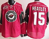 Minnesota Wilds #15 Dany Heatley Red 10TH Jerseys,baseball caps,new era cap wholesale,wholesale hats