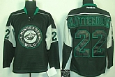 Minnesota Wilds #22 Cal Clutterbuck 2012 Black Ice Jerseys,baseball caps,new era cap wholesale,wholesale hats