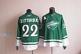 Minnesota Wilds #22 Clutterbuck Green Jerseys,baseball caps,new era cap wholesale,wholesale hats