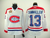 Montreal Canadiens #13 CAMMALLERI white with 2011 HC patch Jerseys,baseball caps,new era cap wholesale,wholesale hats