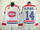 Montreal Canadiens #14 PLEKANEC white with 2011 Heritage Classic patch Jerseys,baseball caps,new era cap wholesale,wholesale hats