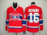 Montreal Canadiens #16 Richard red Jerseys,baseball caps,new era cap wholesale,wholesale hats