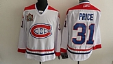 Montreal Canadiens #31 Price white with 2011 HC patch Jerseys,baseball caps,new era cap wholesale,wholesale hats