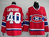 Montreal Canadiens #40 LAPIERRE Red Jerseys,baseball caps,new era cap wholesale,wholesale hats