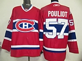 Montreal Canadiens #57 Pouliot Red Jerseys,baseball caps,new era cap wholesale,wholesale hats
