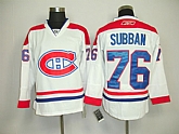 Montreal Canadiens #76 Subban white Jersey,baseball caps,new era cap wholesale,wholesale hats