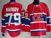 Montreal Canadiens #79 MARKOV Red NEW CA Jerseys,baseball caps,new era cap wholesale,wholesale hats