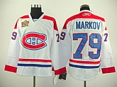 Montreal Canadiens #79 MARKOV White with 2011 Heritage Classic patch Jerseys,baseball caps,new era cap wholesale,wholesale hats