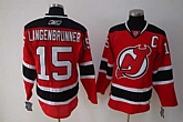 New Jerseys Devils #15 Langenbrunner red Jerseys,baseball caps,new era cap wholesale,wholesale hats