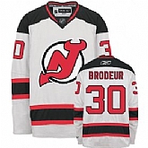 New Jerseys Devils #30 Brodeur White Jerseys,baseball caps,new era cap wholesale,wholesale hats