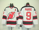 New Jerseys Devils #9 Parise White A Patch Jerseys,baseball caps,new era cap wholesale,wholesale hats