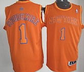 New York Knicks #1 Amare Stoudemire Revolution 30 Swingman Orange Red Big Color Jerseys,baseball caps,new era cap wholesale,wholesale hats