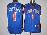 New York Knicks #1 Stoudemire Blue Basketball Jerseys,baseball caps,new era cap wholesale,wholesale hats