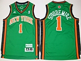 New York Knicks #1 Stoudemire Green Revolution 30 Authentic Jerseys,baseball caps,new era cap wholesale,wholesale hats