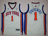 New York Knicks #1 Stoudemire White Revolution 30 Authentic Jerseys,baseball caps,new era cap wholesale,wholesale hats