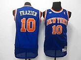 New York Knicks #10 Frazier Blue Swingman Jerseys,baseball caps,new era cap wholesale,wholesale hats