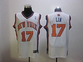 New York Knicks #17 Jeremy Lin White Authentic Jerseys,baseball caps,new era cap wholesale,wholesale hats