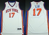 New York Knicks #17 Jeremy Lin White Revolution 30 Authentic Jerseys,baseball caps,new era cap wholesale,wholesale hats