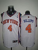 New York Knicks #4 Billups White Jerseys,baseball caps,new era cap wholesale,wholesale hats