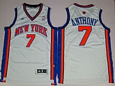 New York Knicks #7 Anthony White Revolution 30 Authentic Jerseys,baseball caps,new era cap wholesale,wholesale hats