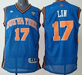 New York Knicks #7 Carmelo Anthony Blue Latin Night Swingman Jerseys,baseball caps,new era cap wholesale,wholesale hats