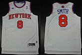 New York Knicks #8 J.R. Smith Revolution 30 Swingman 2013 White Jerseys,baseball caps,new era cap wholesale,wholesale hats