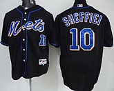 New York Mets #10 Sheffiei black Jerseys,baseball caps,new era cap wholesale,wholesale hats