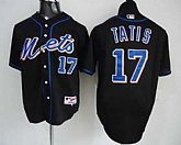 New York Mets #17 Taitis black Jerseys,baseball caps,new era cap wholesale,wholesale hats