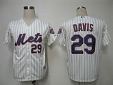 New York Mets #29 Davis Cream(blue strip) Jerseys,baseball caps,new era cap wholesale,wholesale hats