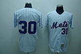 New York Mets #30 nolan ryan m&n white,baseball caps,new era cap wholesale,wholesale hats