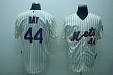 New York Mets #44 bay cream(blue strip)cool base,baseball caps,new era cap wholesale,wholesale hats