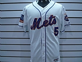 New York Mets #5 Wright White Stripe Jerseys,baseball caps,new era cap wholesale,wholesale hats
