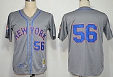 New York Mets #56 Tug McGraw 1965 Gray Wool Throwback Jerseys,baseball caps,new era cap wholesale,wholesale hats