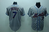 New York Mets #7 Jose Reyes grey Jerseys,baseball caps,new era cap wholesale,wholesale hats