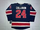 New York Rangers #24 Callahan dark blue 85th. with A patch Jerseys,baseball caps,new era cap wholesale,wholesale hats