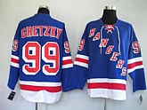 New York Rangers #99 Gretzky blue Jerseys,baseball caps,new era cap wholesale,wholesale hats