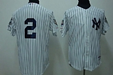 New York Yankees #2 Derek Jeter white Jerseys,baseball caps,new era cap wholesale,wholesale hats