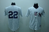 New York Yankees #22 Randy Winn white Jerseys,baseball caps,new era cap wholesale,wholesale hats