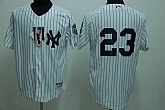 New York Yankees #23 Don Mattingly white Jerseys,baseball caps,new era cap wholesale,wholesale hats